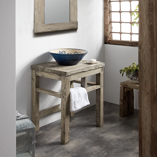 Έπιπλο δαπέδου χειροποίητο FURNIBATH POLYMNIA 090 VINTAGE ΕΠΙΠΛΑ ΜΠΑΝΙΟΥ Έπιπλο δαπέδου χειροποίητο FURNIBATH POLYMNIA 090 VINTAGE ΕΠΙΠΛΑ ΜΠΑΝΙΟΥ