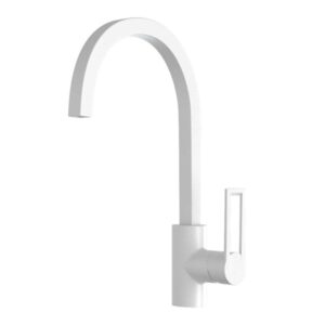 Sanitec Μπαταρία νεροχύτη Quattro Bianco SANITEC