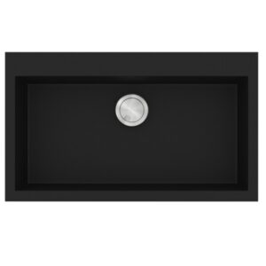 Sanitec Νεροχύτης ULTRA GRANITE 808 NERO ΝΕΡΟΧΥΤΕΣ