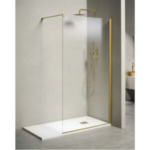 TEMA wa g σταθερό πάνελ ντουζιέρας 120×195 brushed gold ΚΑΜΠΙΝΕΣ ΝΤΟΥΖ TEMA wa g σταθερό πάνελ ντουζιέρας 120×195 brushed gold ΚΑΜΠΙΝΕΣ ΝΤΟΥΖ