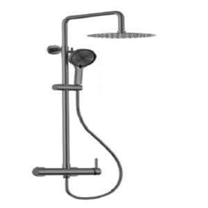 KSV Μπαταρία στήλη ντουζ Rea Gun Metal KSV
