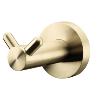 KSV REA Brushed Gold Διπλό Άγκιστρο ΑΞΕΣΟΥΑΡ ΜΠΑΝΙΟΥ