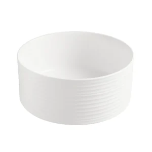 KSV Roma White Επιτραπέζιος Νιπτήρας Φ40,5×18 cm ΝΙΠΤΗΡΕΣ
