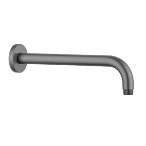 KSV Βραχίονας Ντους Τοίχου Gun Metal 30cm KSV